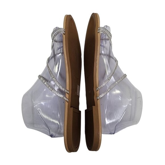 Unbranded Slip‎ on Rhinestone Sandals Women's Size 42 - Picture 6 of 10